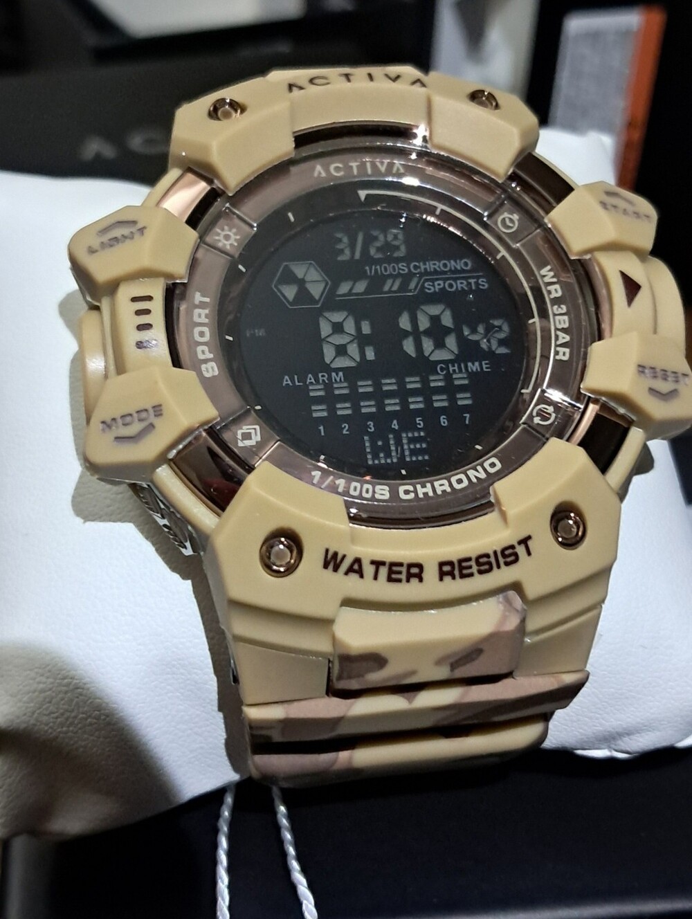 Activa X Invicta 50MM Beige Camo Digital Essentials Men's
